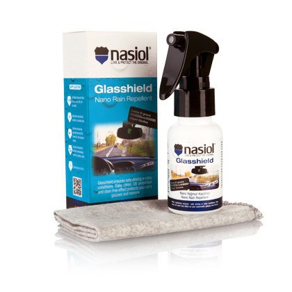 Repelente de lluvia para vidrios Nasiol Glasshield