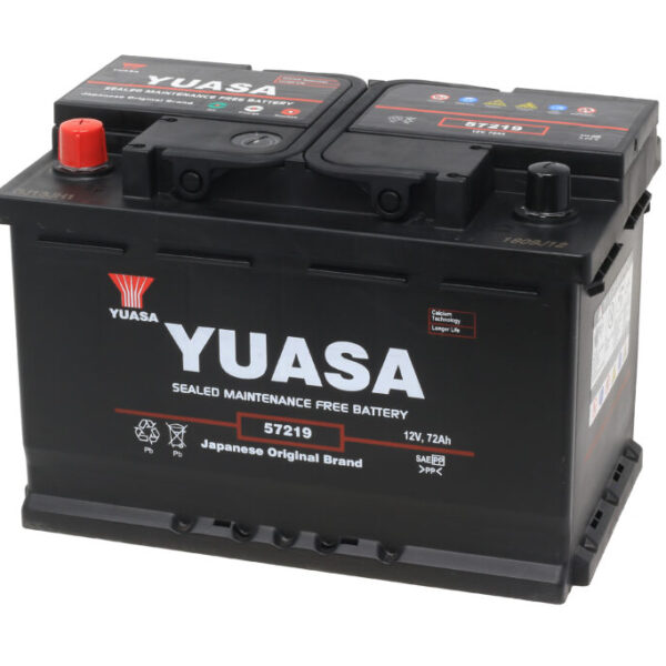 YUASA Batería 57219 - SMF Libre Mantenimiento