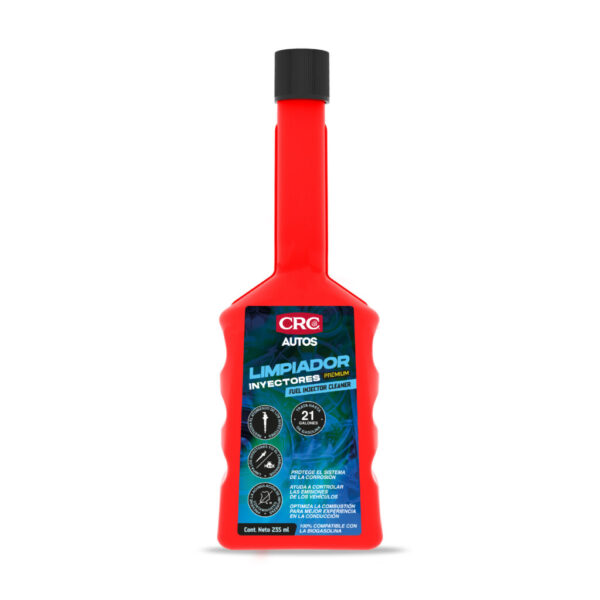 Limpiador de Inyectores Premium autos 250 ml CRC